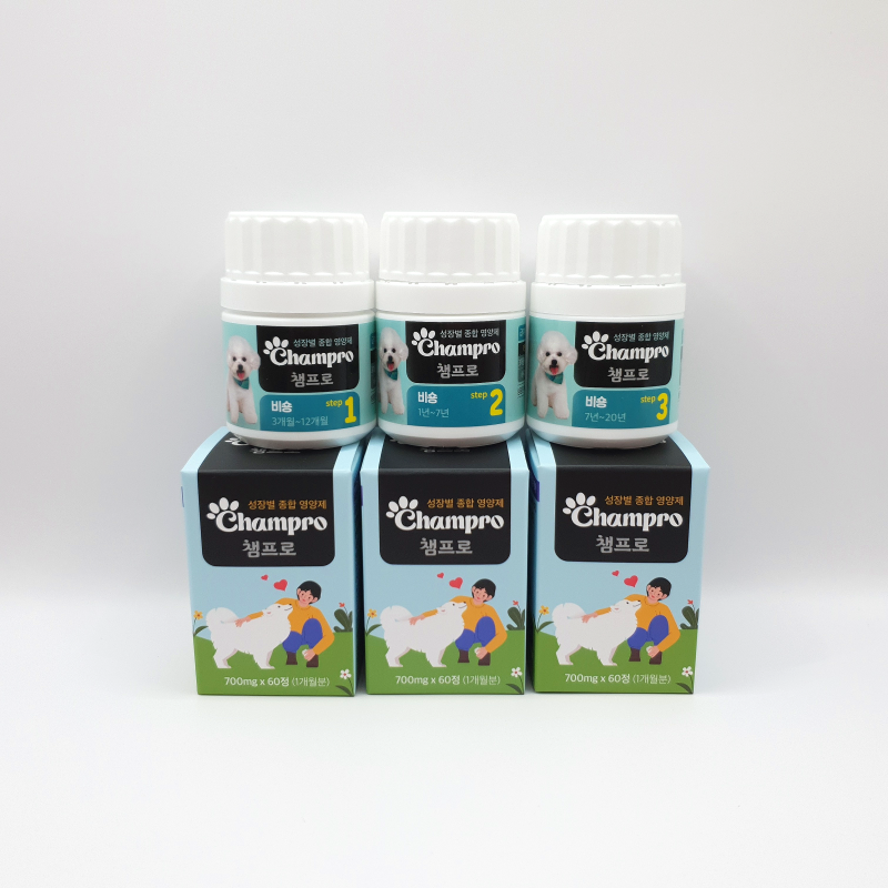 챔프로,반려동물 종합영양제,반려동물유산균,반려동물, 강아지 영양제,시츄 전용 영양제, 스피츠 전용 영양제, 요크셔테리어 전용 영양제, 치와와 전용 영양제,,포메리안 전용 영양제, 비숑 전용 영양제, 푸들 전용 영양제, 말티즈 전용 영양제, 강아지 유산균,고양이 유산균, 종합 영양제, 맞춤 영양제, 관절 영양제, 눈 영양제, 피부, 피모